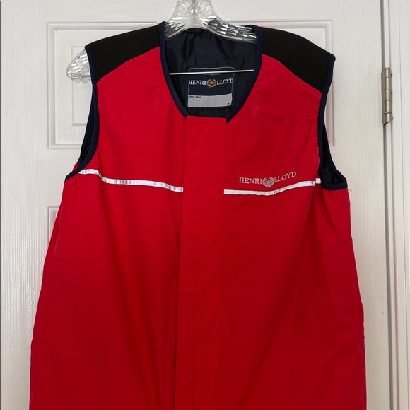 Henri Lloyd men’s Salopettes bib large Red sailing fishing- Large pants
